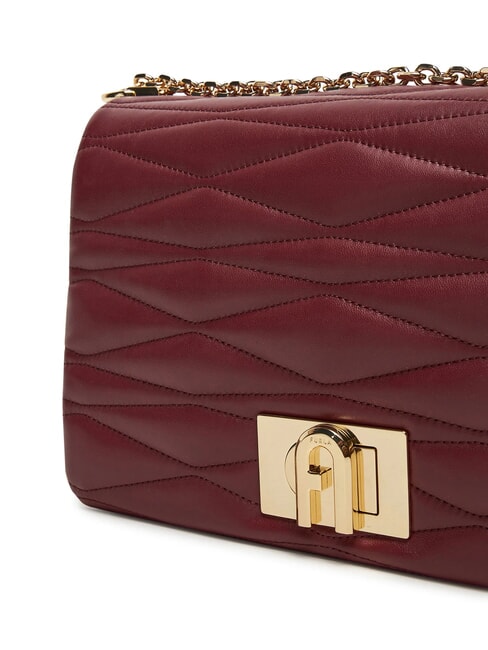 CAMPIONARIO - 1927 Sac bandouli&egrave;re en cuir Ribes / rouge - Sacs pour Femme