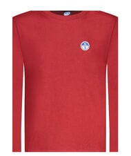 NORTH SAILS CORE T-shirt &agrave; manches longues dahlia rouge - Tee-shirt enfant - 3