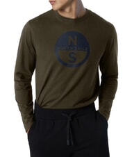 NORTH SAILS CORE T-shirt &agrave; manches longues nuit en for&ecirc;t - T-shirt - 3