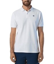 NORTH SAILS BASIC Polo &agrave; manches courtes en coton blanc - chemise polo - 2