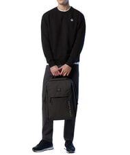 NORTH SAILS ROUND LOGO Sweat-shirt ras du cou en coton noir - Pulls molletonn&eacute;s - 5