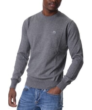 NORTH SAILS CORE pull &agrave; col rond m&eacute;lange gris moyen - Pulls pour hommes - 2