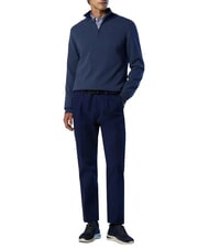 NORTH SAILS CORE Pull &agrave; demi-zip M&eacute;lange de bleu de Chine - Pulls pour hommes - 3