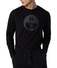 NORTH SAILS CORE T-shirt &agrave; manches longues noir - T-shirt - 3