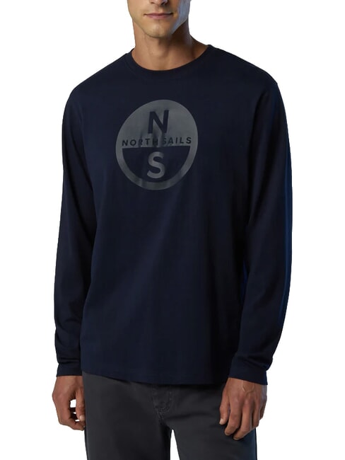 CORE T-shirt &agrave; manches longues bleu marine - T-shirt