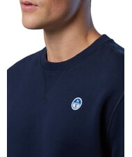 NORTH SAILS ROUND LOGO Sweat-shirt ras du cou en coton bleu marine - Pulls molletonn&eacute;s - 6