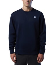 NORTH SAILS ROUND LOGO Sweat-shirt ras du cou en coton bleu marine - Pulls molletonn&eacute;s - 2