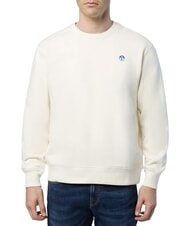 NORTH SAILS ROUND LOGO Sweat-shirt ras du cou en coton Guimauve - Pulls molletonn&eacute;s - 2