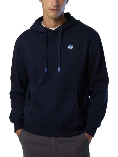 CORE Sweatshirt &agrave; capuche bleu marine - Pulls molletonn&eacute;s