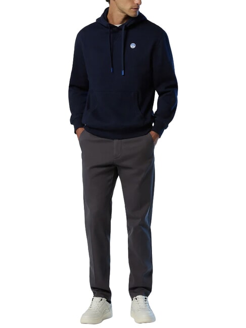 CORE Sweatshirt &agrave; capuche bleu marine - Pulls molletonn&eacute;s