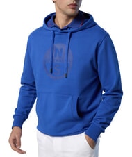NORTH SAILS BASIC Sweat &agrave; capuche imprim&eacute; logo plage bleue - Pulls molletonn&eacute;s - 3