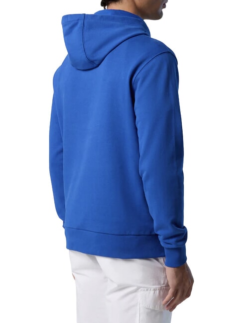 BASIC Sweat &agrave; capuche imprim&eacute; logo plage bleue - Pulls molletonn&eacute;s