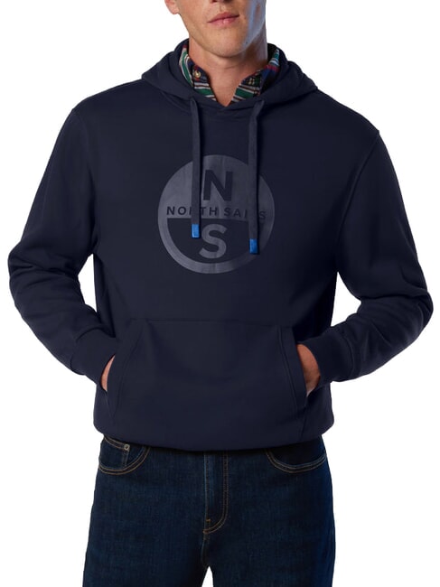 CORE Sweatshirt &agrave; capuche bleu marine - Pulls molletonn&eacute;s