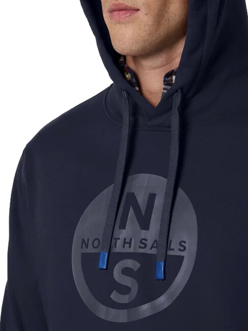CORE Sweatshirt &agrave; capuche bleu marine - Pulls molletonn&eacute;s