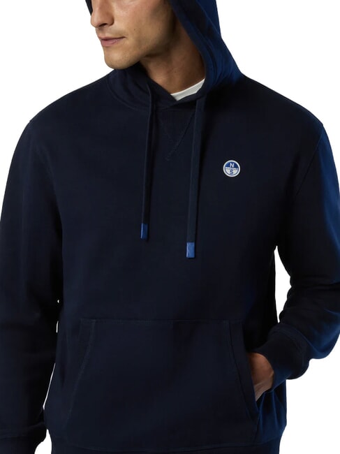 CORE Sweatshirt &agrave; capuche bleu marine - Pulls molletonn&eacute;s