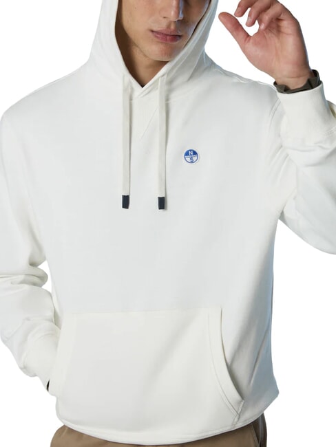 CORE Sweatshirt &agrave; capuche Guimauve - Pulls molletonn&eacute;s