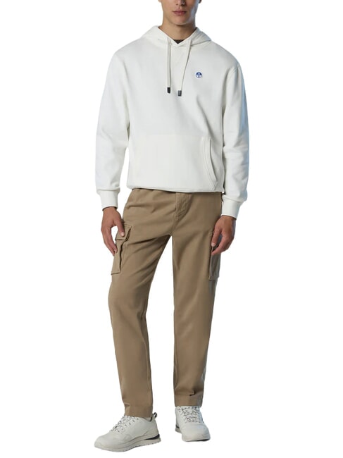 CORE Sweatshirt &agrave; capuche Guimauve - Pulls molletonn&eacute;s