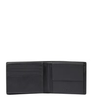 PIQUADRO ORION Portefeuille, porte-billets, cuir mixte Noir - Portefeuilles Homme - 4