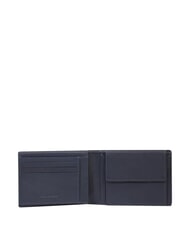 PIQUADRO ORION Portefeuille avec porte-billets et porte-monnaie bleu - Portefeuilles Homme - 4