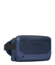 PIQUADRO NAE Sac banane extensible bleu - Sacs banane - 3