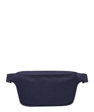 PIQUADRO ORION Sac banane en cuir et tissu bleu - Sacs banane - 2