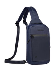 PIQUADRO ORION Sac &agrave; dos &agrave; une bandouli&egrave;re, support pour iPad mini bleu - Sacs &agrave; dos - 3