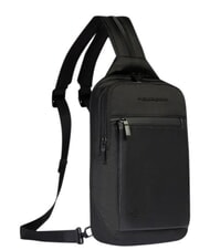 PIQUADRO ORION Sac &agrave; dos &agrave; une bandouli&egrave;re, support pour iPad mini Noir - Sacs &agrave; dos - 3