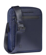 PIQUADRO ORION Sacoche, &eacute;tui pour iPad&reg; mini, cuir mixte bleu - Sacs en Bandouli&egrave;res pour Homme - 3