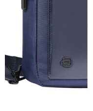 PIQUADRO ORION Sacoche, &eacute;tui pour iPad&reg; mini, cuir mixte bleu - Sacs en Bandouli&egrave;res pour Homme - 4