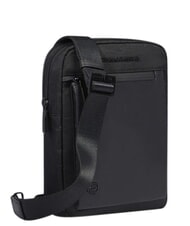 PIQUADRO ORION Sacoche, &eacute;tui pour iPad&reg; mini, cuir mixte Noir - Sacs en Bandouli&egrave;res pour Homme - 3