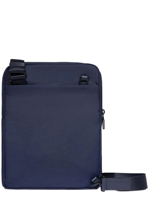 ORION Sac bandouli&egrave;re, &eacute;tui pour iPad, cuir mixte bleu - Sacs en Bandouli&egrave;res pour Homme