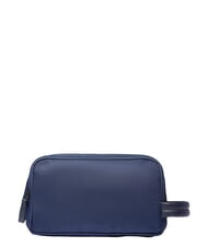 PIQUADRO ORION &Eacute;tui &agrave; beaut&eacute; en tissu et cuir bleu - Trousses - 2