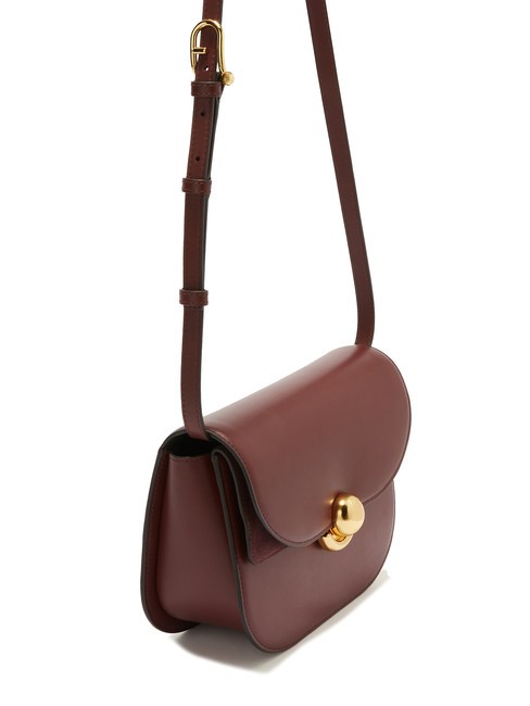 CAMPIONARIO - SFERA Sac bandouli&egrave;re en cuir Ribes / rouge - Sacs pour Femme