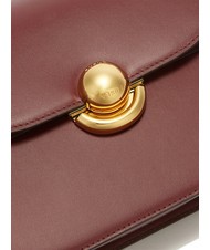 FURLA CAMPIONARIO - SFERA Sac bandouli&egrave;re en cuir Ribes / rouge - Sacs pour Femme - 4