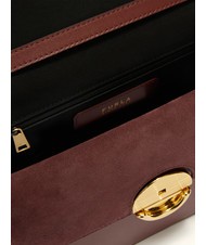 FURLA CAMPIONARIO - SFERA Sac bandouli&egrave;re en cuir Ribes / rouge - Sacs pour Femme - 5