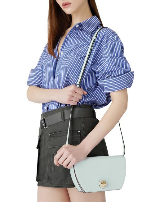 CAMPIONARIO - SFERA  Micro sac bandouli&egrave;re, en cuir lagune - Sacs pour Femme