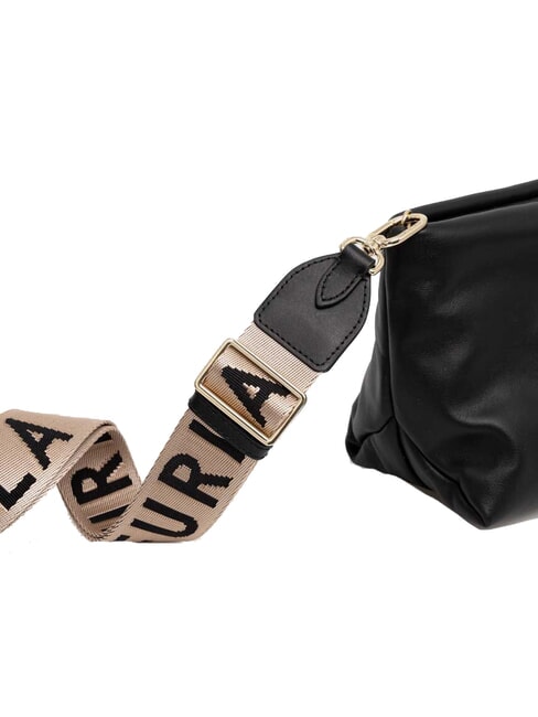 CAMPIONARIO - FIONA bandouli&egrave;re logot&eacute;e naturel + noir - Accessoires pour sacs
