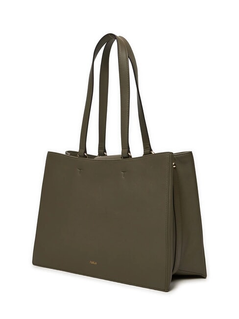 CAMPIONARIO - NUVOLA Sac cabas &agrave; bandouli&egrave;re sage - Sacs pour Femme