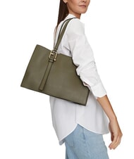 FURLA CAMPIONARIO - NUVOLA Sac cabas &agrave; bandouli&egrave;re sage - Sacs pour Femme - 4