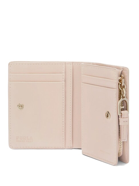CAMPIONARIO - NUVOLA  Portefeuille compact en cuir azal&eacute;e - Portefeuilles Femme