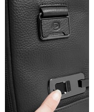 PIQUADRO MODUS RESTYLING Sac &agrave; dos &agrave; fermeture par empreinte digitale Noir - Sacs &agrave; dos pour ordinateur portable - 6