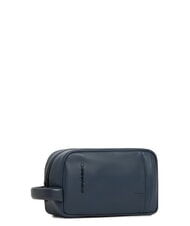 PIQUADRO W137 &Eacute;tui &agrave; beaut&eacute; en cuir bleu - Trousses - 2