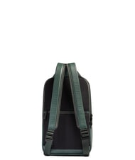 PIQUADRO W137 Sac &agrave; dos en cuir &agrave; une &eacute;paule VERT - Sacs &agrave; dos pour ordinateur portable - 4