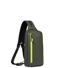 PIQUADRO CORNER SPECIALE GOMMATO  Sac &agrave; dos &agrave; une &eacute;paule VERT - Sacs &agrave; dos pour ordinateur portable - 2