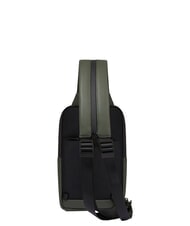 PIQUADRO CORNER SPECIALE GOMMATO  Sac &agrave; dos &agrave; une &eacute;paule VERT - Sacs &agrave; dos pour ordinateur portable - 4