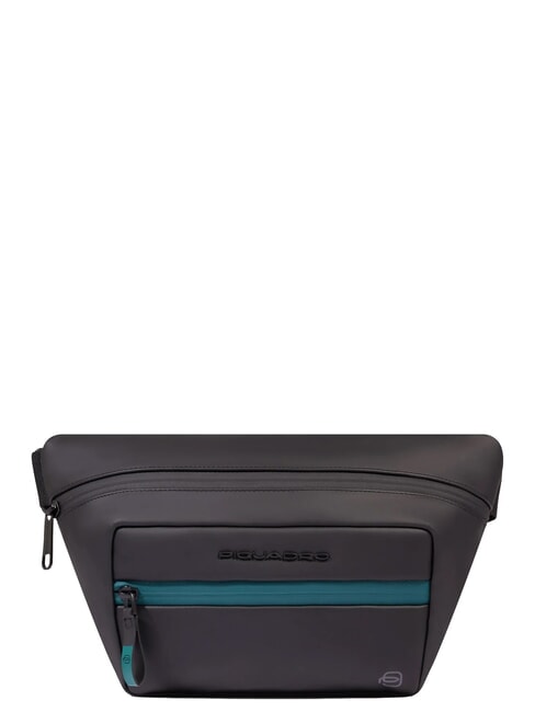 CORNER SPECIALE GOMMATO Sac banane &eacute;tanche Noir - Sacs banane