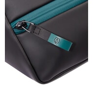 PIQUADRO CORNER SPECIALE GOMMATO Sac banane &eacute;tanche Noir - Sacs banane - 6