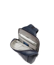 PIQUADRO W137 Sac &agrave; dos en cuir &agrave; une &eacute;paule bleu - Sacs &agrave; dos pour ordinateur portable - 5