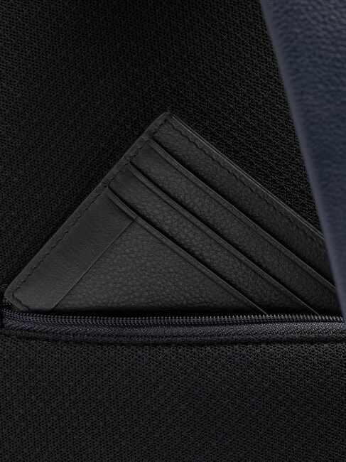 W137 Sac &agrave; dos en cuir &agrave; une &eacute;paule bleu - Sacs &agrave; dos pour ordinateur portable