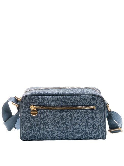 BORBONAIS Mini sac &agrave; bandouli&egrave;re, en tissu lapis bleu - Sacs pour Femme